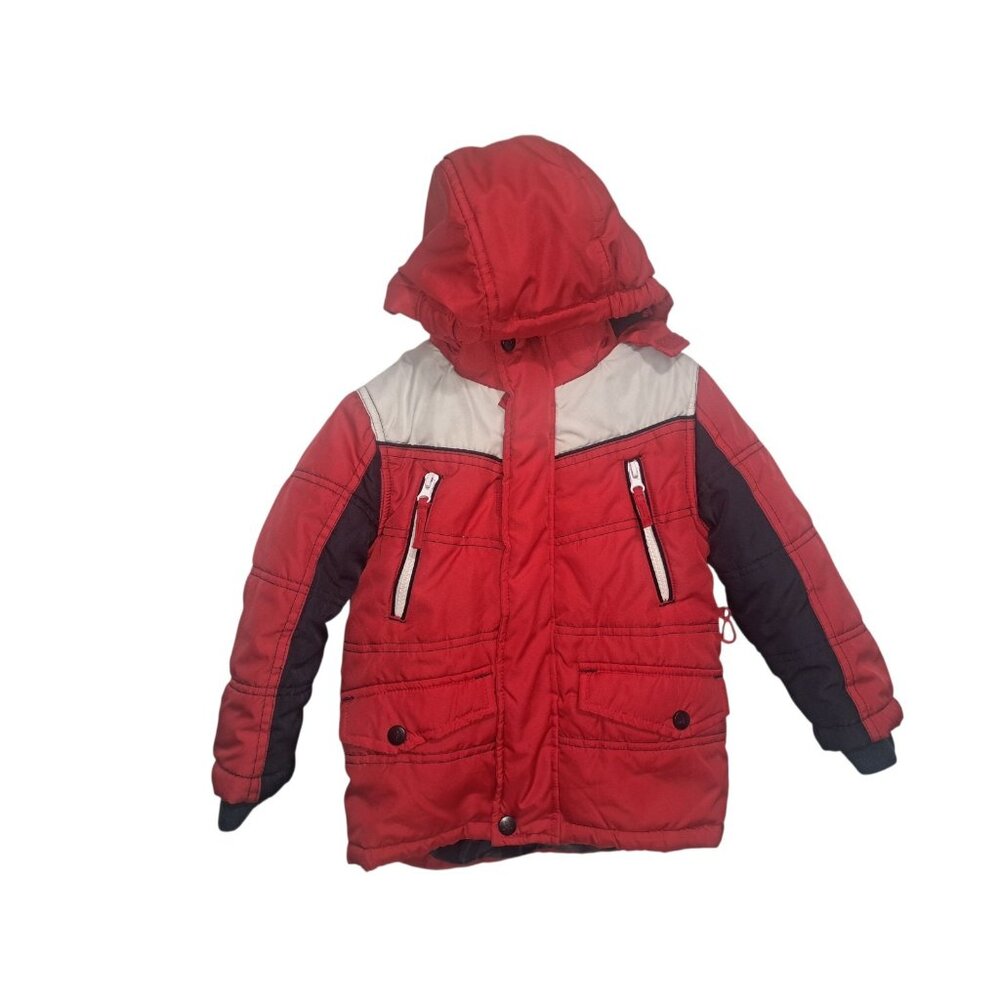 Rothschild Extreme Riders Boys Winter Snowboard Ski Jacket Coat Red Black 4T